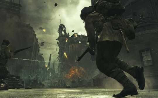 Игра Call of Duty: World at War, скриншот