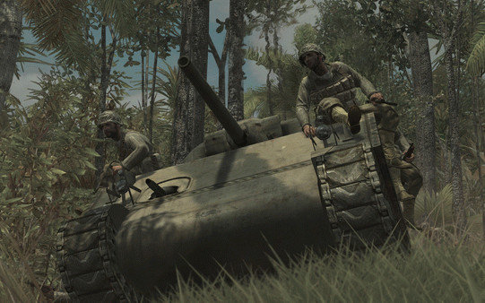 Игра Call of Duty: World at War, скриншот