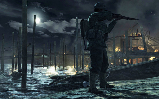 Игра Call of Duty: World at War, скриншот