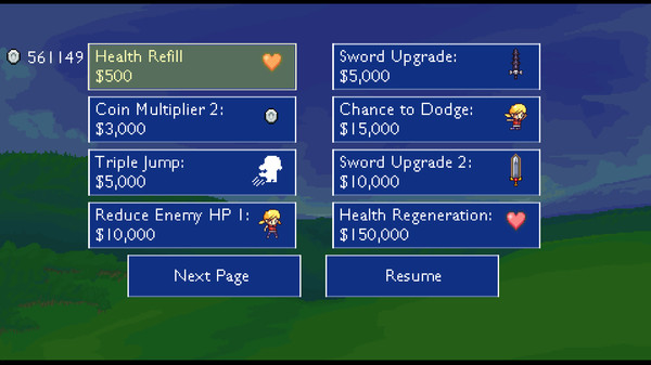 Игра Cally's Trials, скриншот
