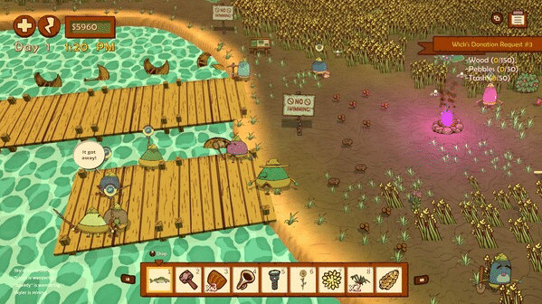 Игра Camp Canyonwood, скриншот