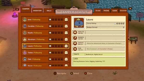 Игра Camp Canyonwood, скриншот