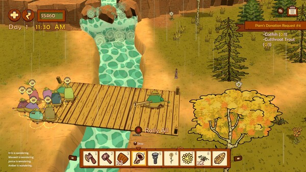 Игра Camp Canyonwood, скриншот