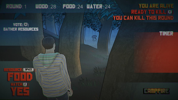 Игра Campfire: One of Us Is the Killer, скриншот