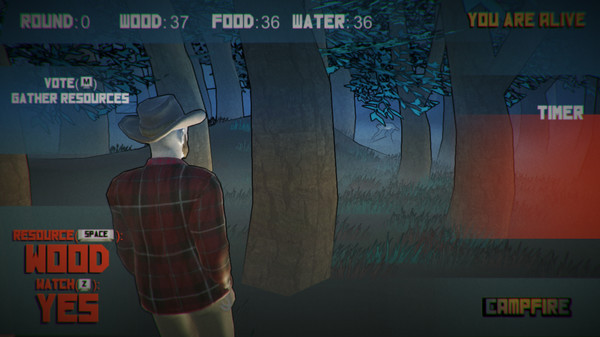 Игра Campfire: One of Us Is the Killer, скриншот