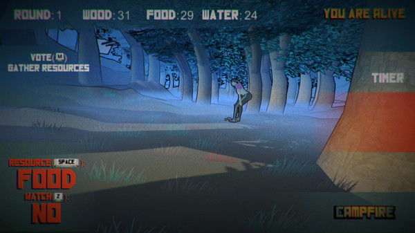 Игра Campfire: One of Us Is the Killer, скриншот