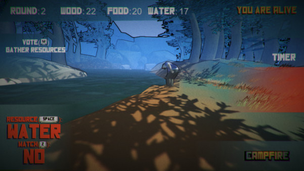 Игра Campfire: One of Us Is the Killer, скриншот