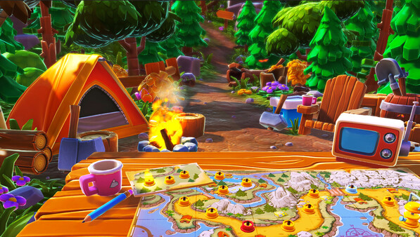 Игра Campgrounds Adventures: The Big Oopsie, скриншот