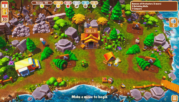 Игра Campgrounds Adventures: The Big Oopsie, скриншот