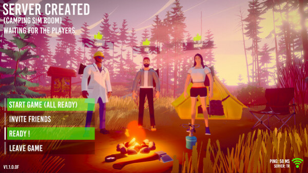 Игра Camping Simulator: The Squad, скриншот