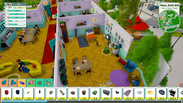 Игра Campus Life, скриншот