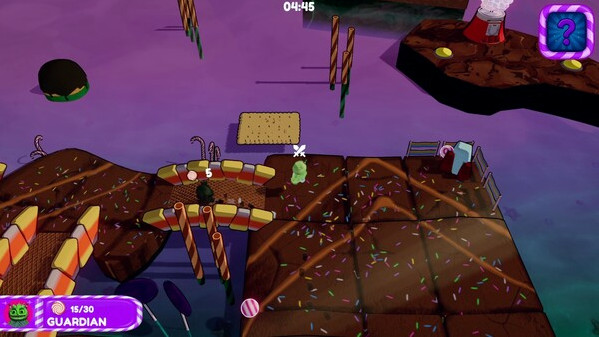 Игра Candy Bandits, скриншот