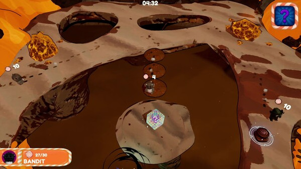 Игра Candy Bandits, скриншот