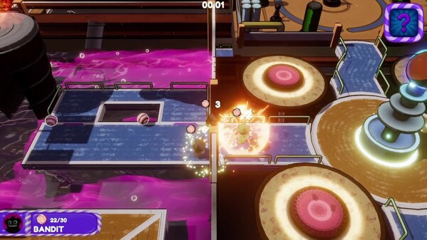 Игра Candy Bandits, скриншот