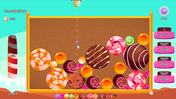 Игра Candy magic, скриншот