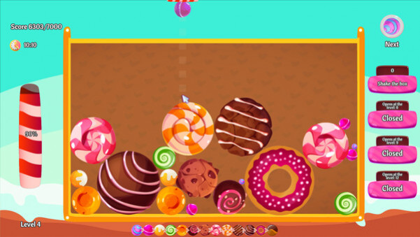 Игра Candy magic, скриншот