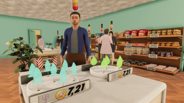 Игра Candy Shop Simulator, скриншот