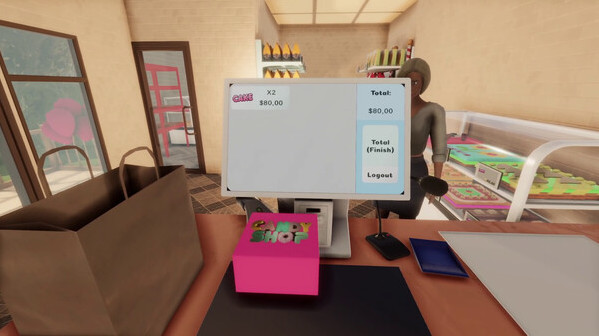 Игра Candy Shop Simulator, скриншот