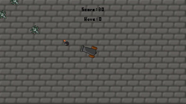 Игра Cannoneer, скриншот