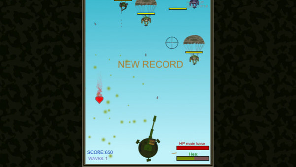 Игра Cannons-Defenders, скриншот