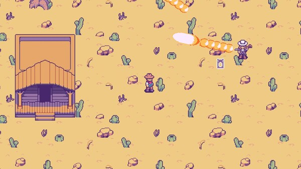 Игра Canyon of Outlaws, скриншот