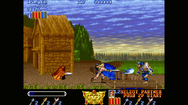 Игра Capcom Arcade 2nd Stadium: A.K.A MAGIC SWORD, скриншот