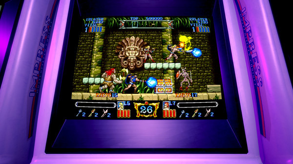 Игра Capcom Arcade 2nd Stadium: A.K.A MAGIC SWORD, скриншот