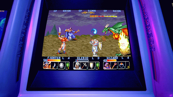 Игра Capcom Arcade 2nd Stadium: A.K.A THE KING OF DRAGONS, скриншот