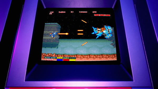 Игра Capcom Arcade 2nd Stadium: HYPER DYNE SIDE ARMS, скриншот