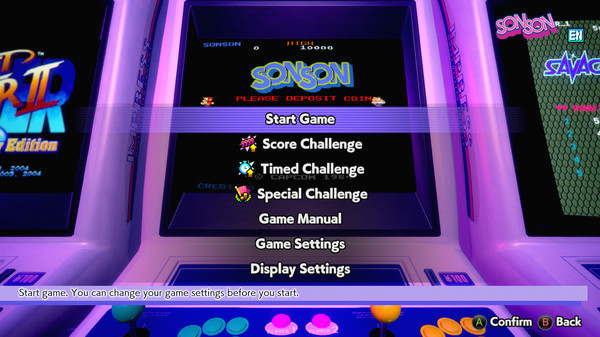 Игра Capcom Arcade 2nd Stadium, скриншот
