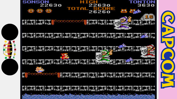 Игра Capcom Arcade 2nd Stadium, скриншот