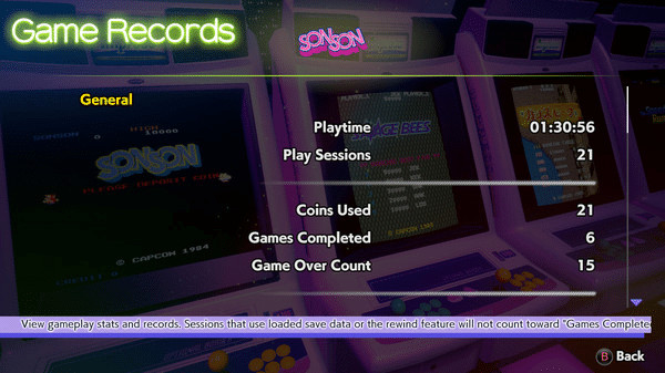 Игра Capcom Arcade 2nd Stadium, скриншот