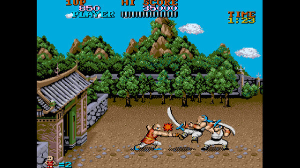 Игра Capcom Arcade 2nd Stadium: Tiger Road, скриншот