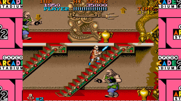 Игра Capcom Arcade 2nd Stadium: Tiger Road, скриншот