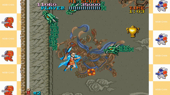 Игра Capcom Arcade 2nd Stadium: Tiger Road, скриншот