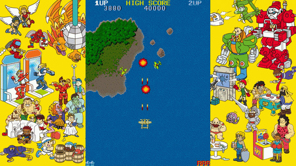 Игра Capcom Arcade Stadium：1942, скриншот