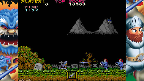 Игра Capcom Arcade Stadium: Display Frames Set 1, скриншот