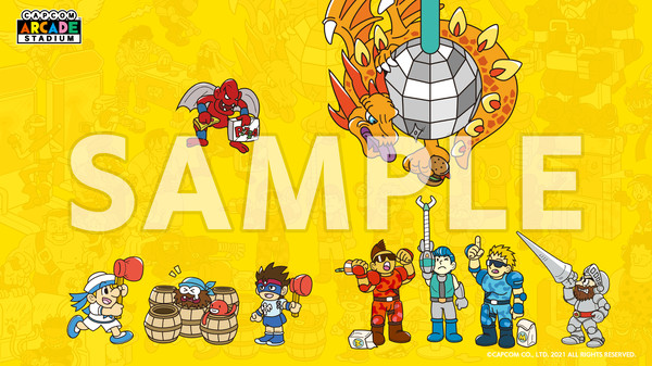 Игра Capcom Arcade Stadium, скриншот