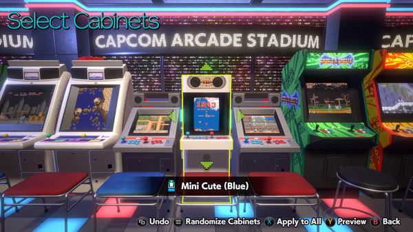Игра Capcom Arcade Stadium, скриншот