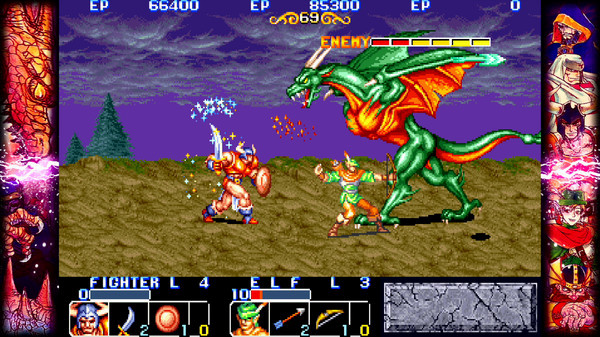 Игра Capcom Beat 'Em Up Bundle, скриншот