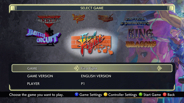 Игра Capcom Beat 'Em Up Bundle, скриншот