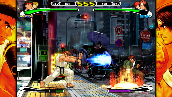 Игра Capcom Fighting Collection 2, скриншот