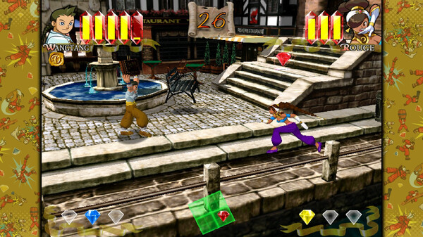 Игра Capcom Fighting Collection 2, скриншот