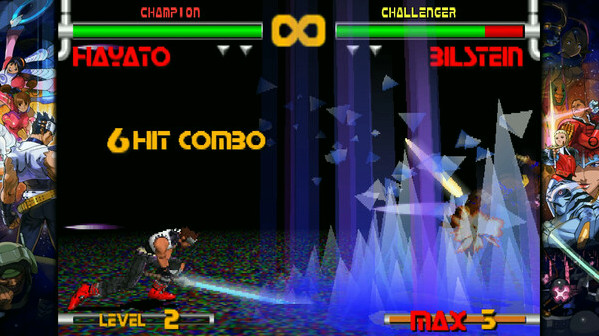 Игра Capcom Fighting Collection 2, скриншот