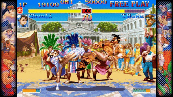 Игра Capcom Fighting Collection, скриншот
