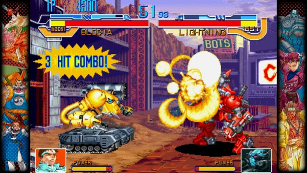 Игра Capcom Fighting Collection, скриншот