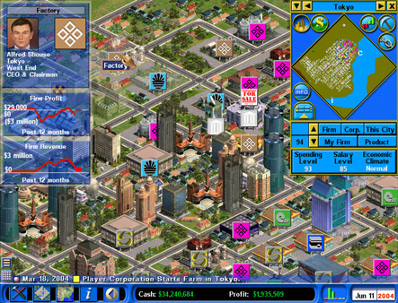 Игра Capitalism 2, скриншот