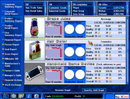Игра Capitalism 2, скриншот