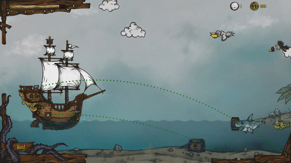 Игра Captain Goose, скриншот