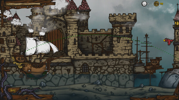 Игра Captain Goose, скриншот